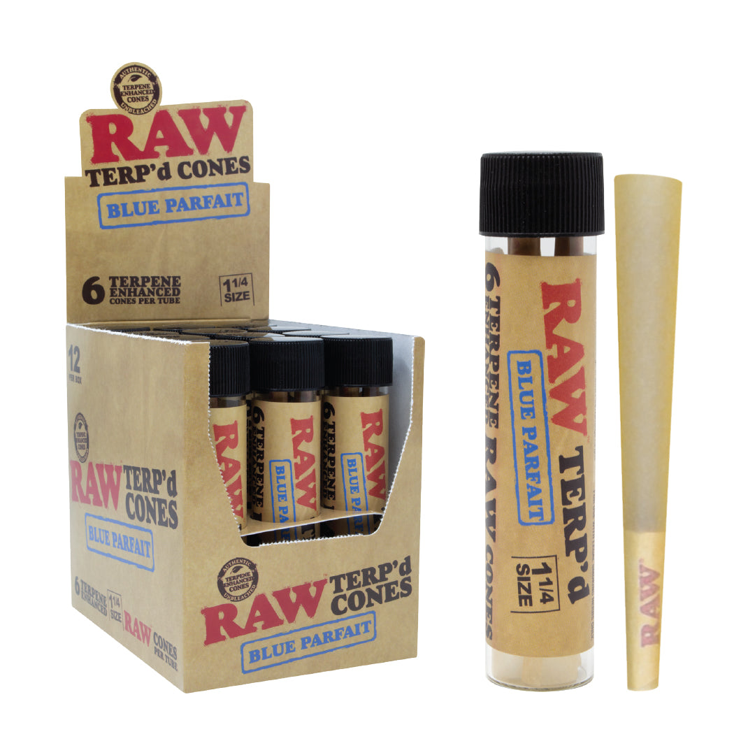 RAW Terp'd Cones by Smoke Drop | Buddy Brandz