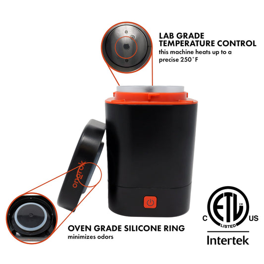 Ongrok Decarboxylator Machine by Smoke Drop - view 2 | Buddy Brandz - alternate view | Buddy Brandz
