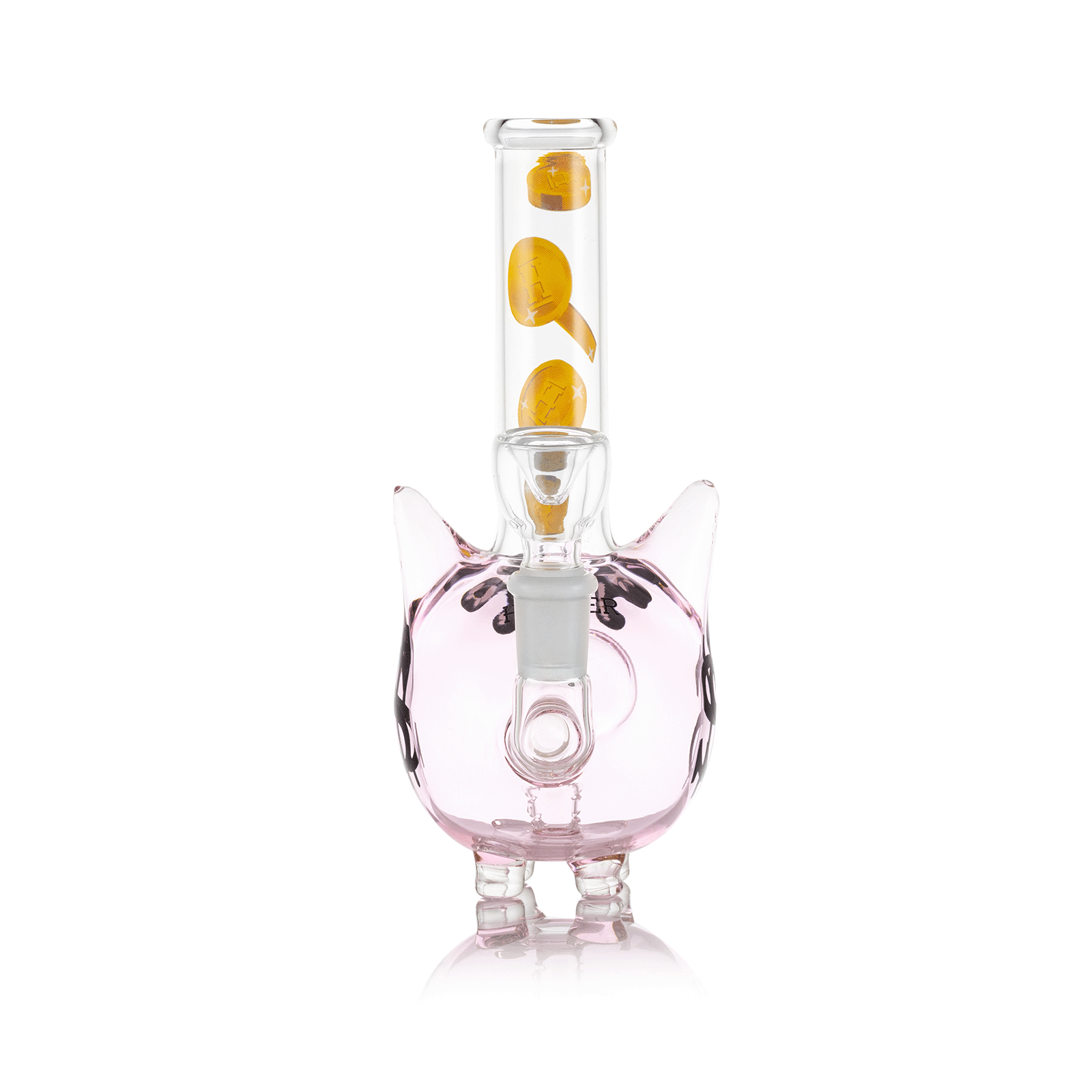 HEMPER - Piggy Bank Bong 7" by Smoke Drop - view 3 | Buddy Brandz