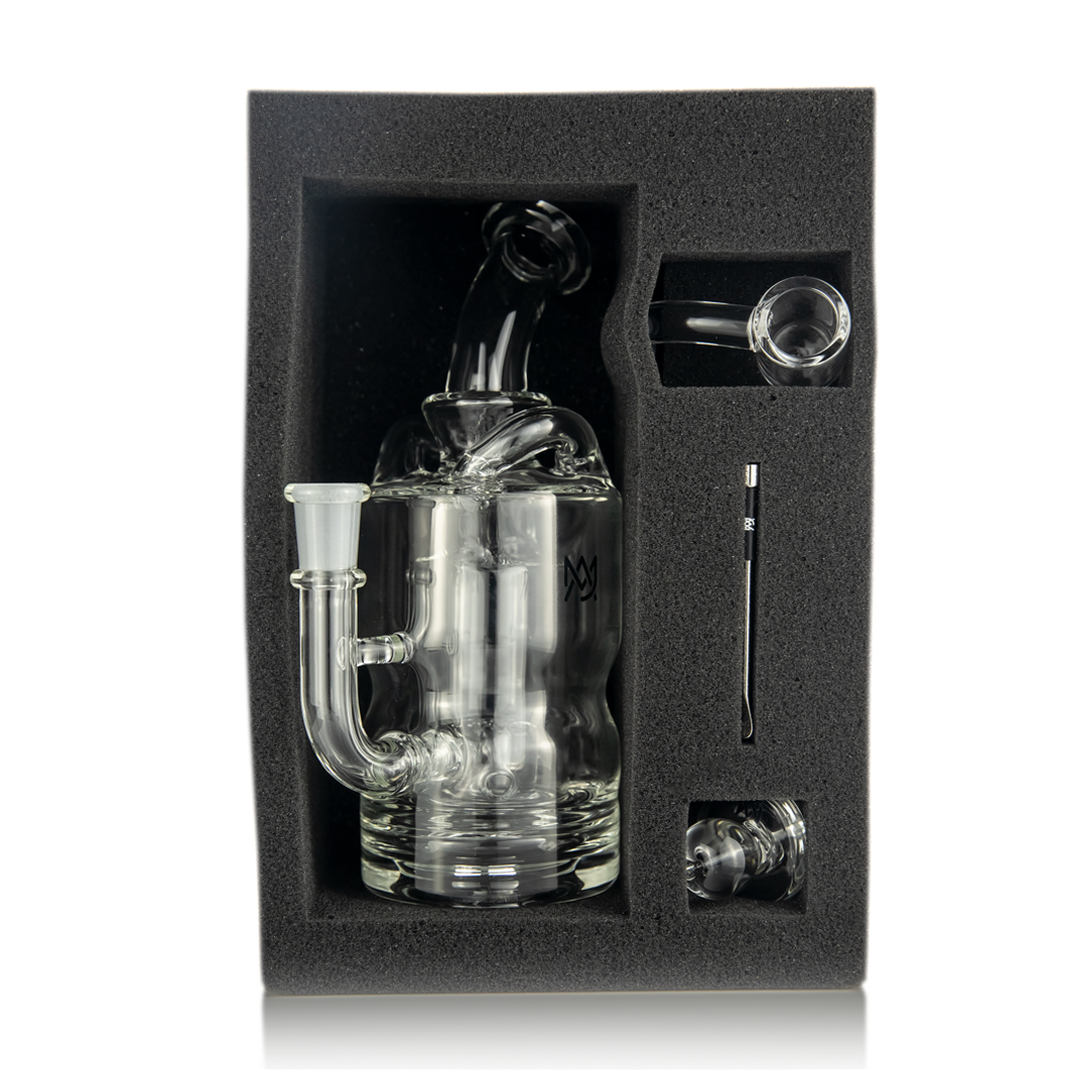 MJ Arsenal Turbine Mini Dab Rig by Smoke Drop - view 6 | Buddy Brandz