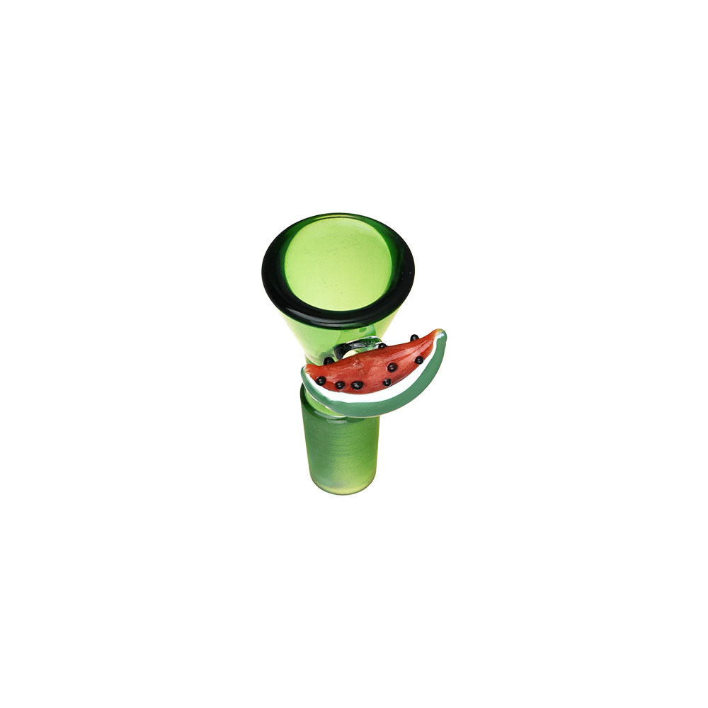Pulsar Fruit Series Watermelon Zkittles Herb Pipe Glow Duo - 10" / 14mm F by Smoke Drop - view 5 | Buddy Brandz
