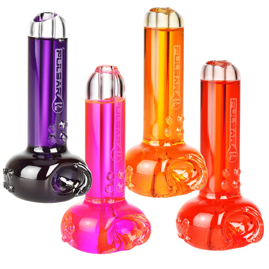 Pulsar Glycerin Series Freezable Spoon Bowl Hand Pipe by Smoke Drop | Buddy Brandz | Buddy Brandz