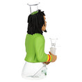 Laad de afbeelding in de Gallery-viewer, Reggae Legend Glass & Vinyl Water Pipe - 9" / 14mm F
