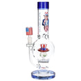Laad de afbeelding in de Gallery-viewer, Pulsar USA Top Hat Bubble Base Glass Water Pipe - 13.25" / 14mm F
