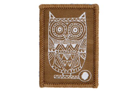 Owl Patch by Smoke Drop - view 2 | Buddy Brandz