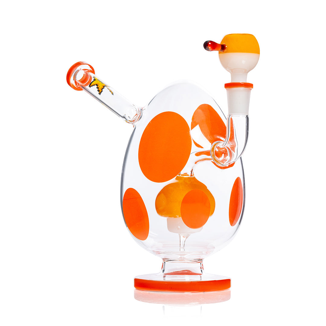 HEMPER - Spotted Egg XL Bong 9" by Smoke Drop - view 12 | Buddy Brandz