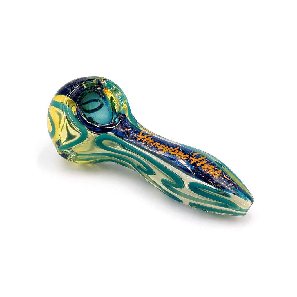 INSIDE OUT DICHRO HAND PIPE SPOON by Smoke Drop | Buddy Brandz