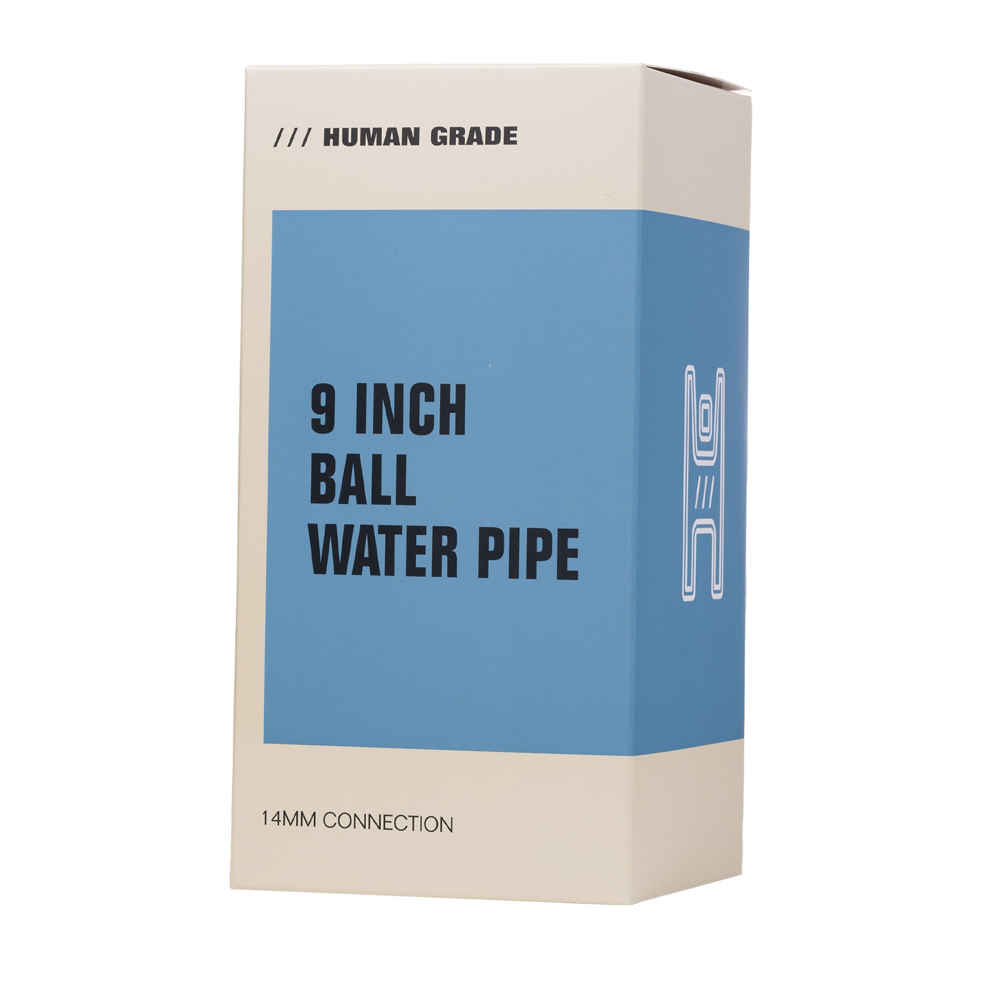 Human Grade 9" Ball Water Pipe by Smoke Drop - view 8 | Buddy Brandz