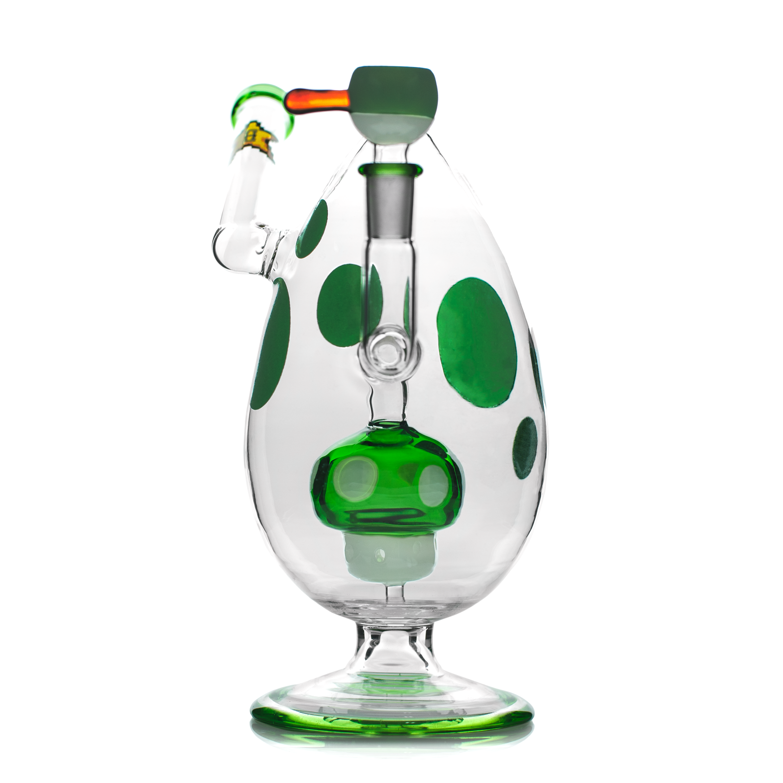 HEMPER - Spotted Egg XL Bong 9" by Smoke Drop - view 3 | Buddy Brandz
