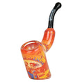Load image into Gallery viewer, Grateful Dead x Pulsar Inside Print Bent Sherlock Pipe | 4" by Smoke Drop - view 16 | Buddy Brandz
