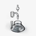 Load image into Gallery viewer, SOFTGLASS TANDEM BASE KIT by Smoke Drop - view 2 | Buddy Brandz
