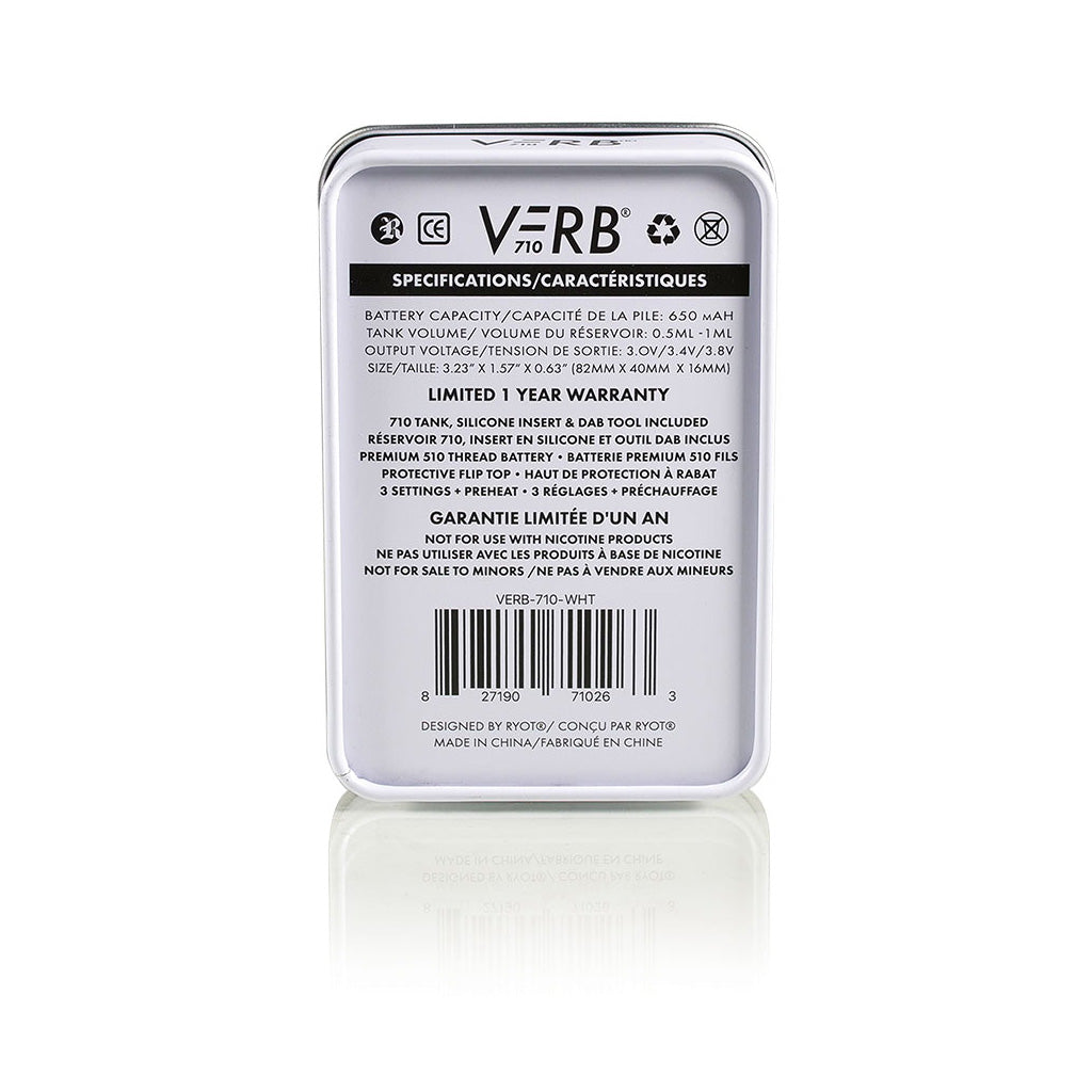 VERB 710 FLIP THREADED BATTERY CONCENTRATE VAPORIZER by Smoke Drop - view 16 | Buddy Brandz