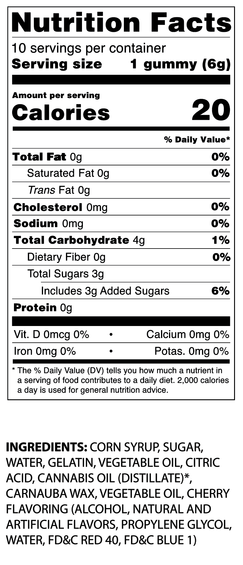 CBD Gummies - 20MG (10pc) by Smoke Drop - view 11 | Buddy Brandz