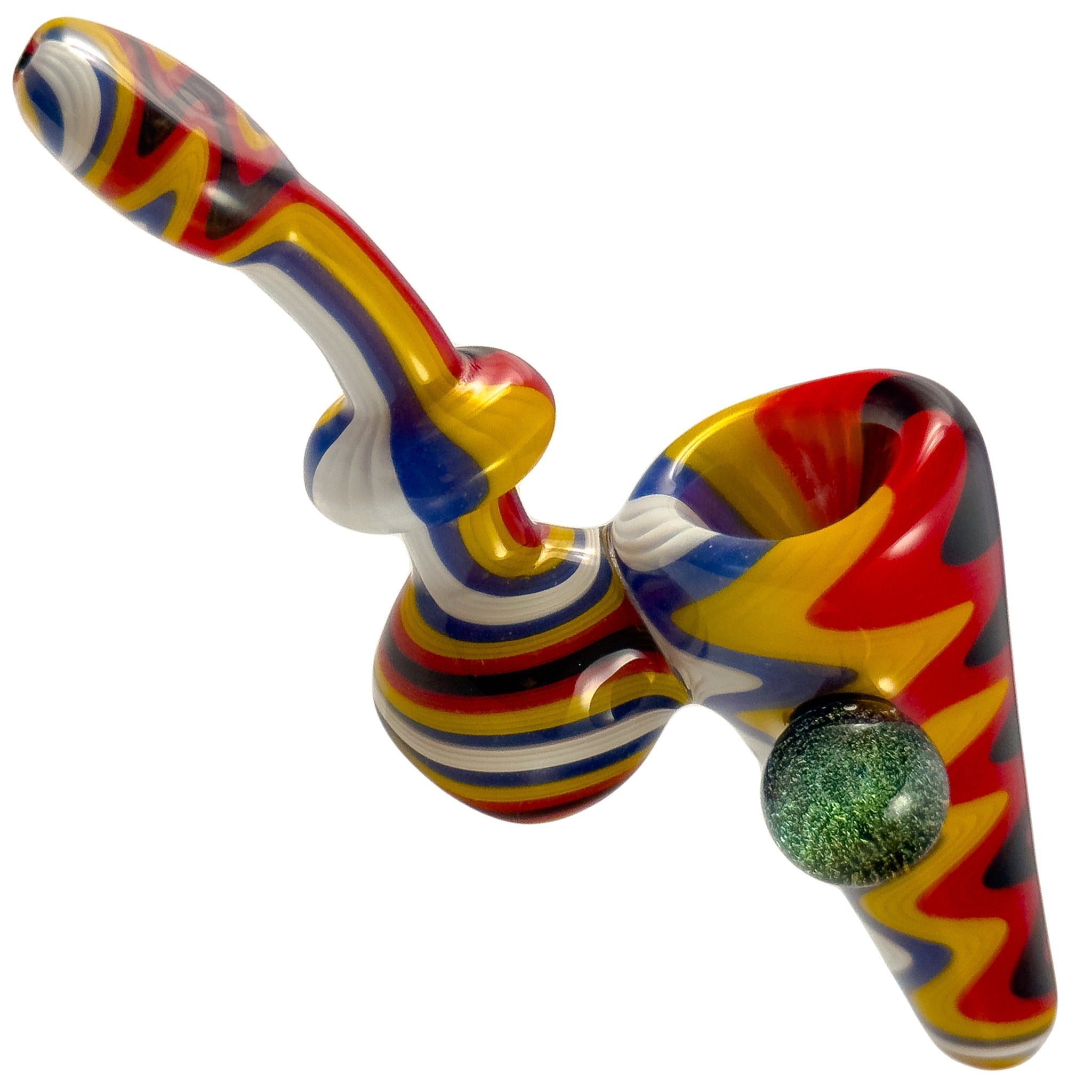 Crush  Chopper Sherlocks w/Galaxy Marble (Various Colors) by Smoke Drop - view 4 | Buddy Brandz