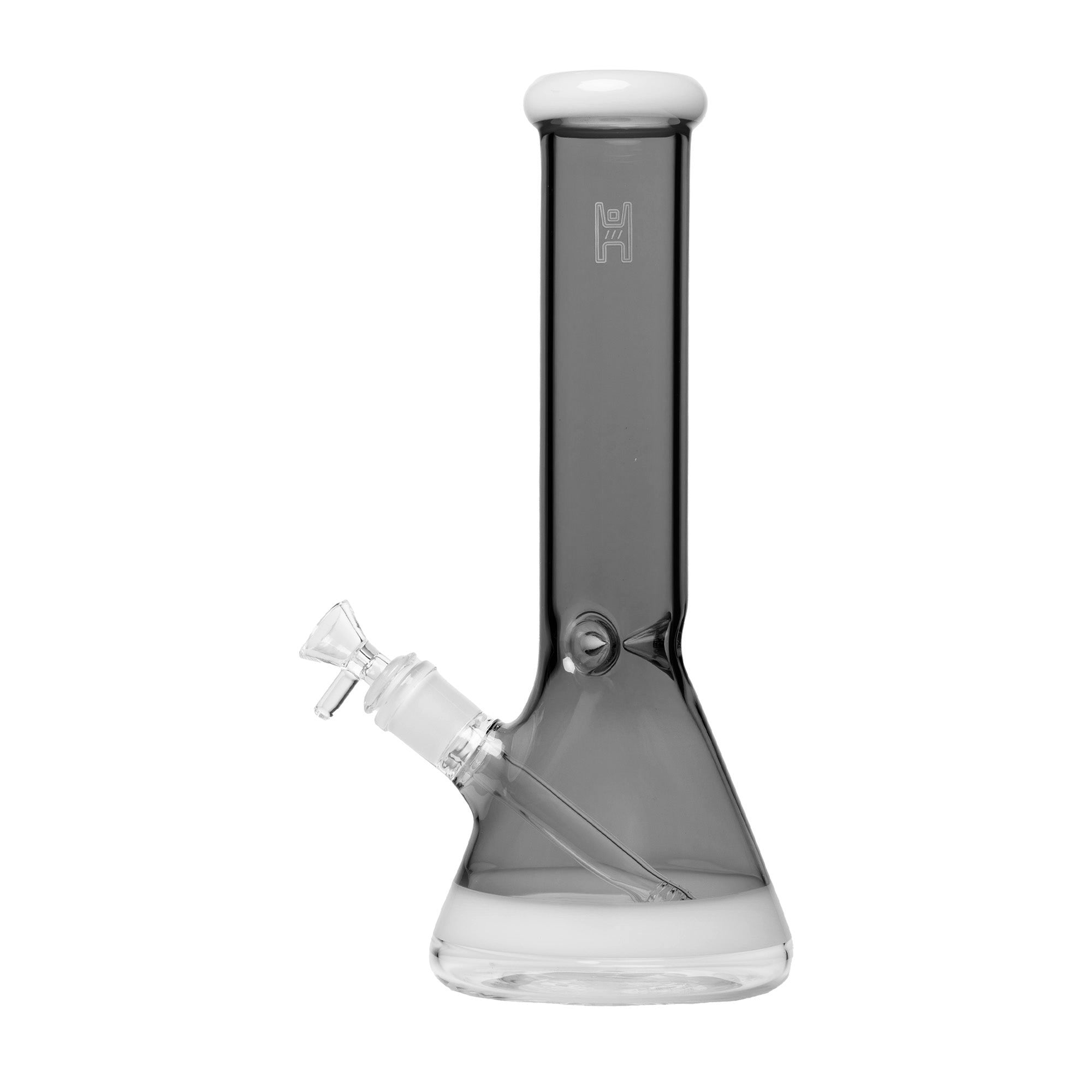 Human Grade 12" Beaker Water Pipe by Smoke Drop - view 4 | Buddy Brandz