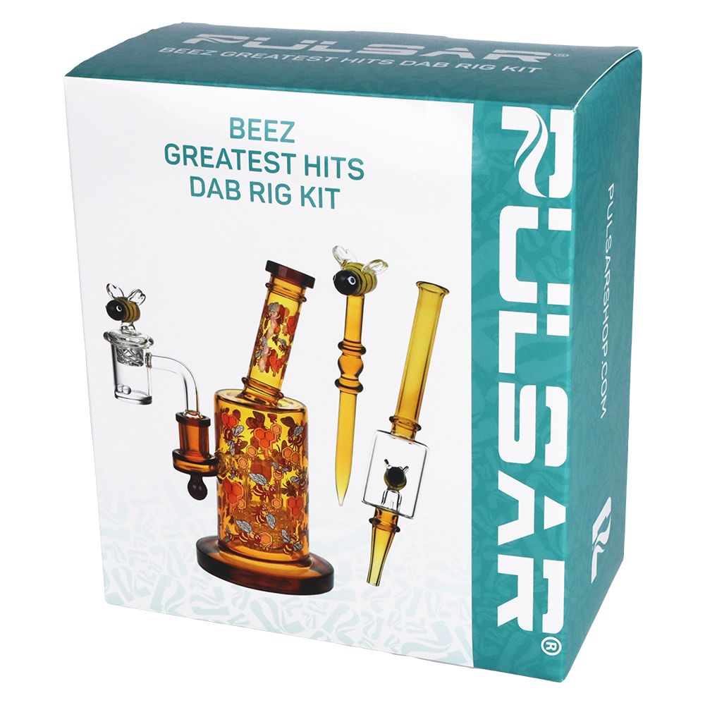 Pulsar Greatest Hits Series Glow Dab Rig Kit / 8" by Smoke Drop - view 9 | Buddy Brandz
