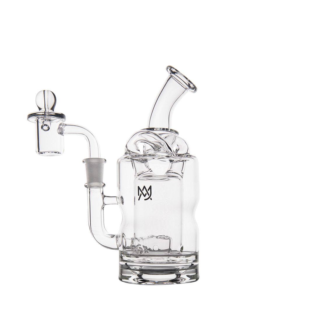 MJ Arsenal Turbine Mini Dab Rig by Smoke Drop - view 9 | Buddy Brandz