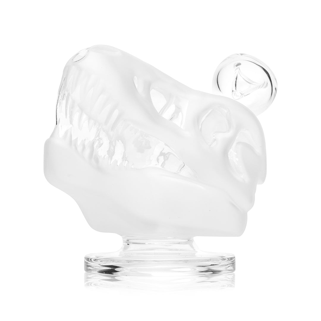 Jurassic Spark Skull Bong 4.5" by Smoke Drop - view 2 | Buddy Brandz