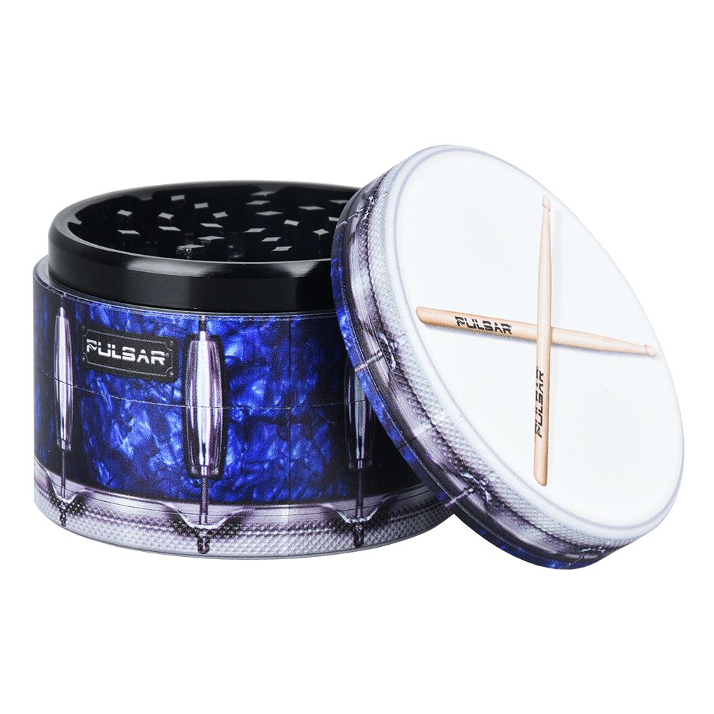Pulsar OBJEX Design Series Aluminum Grinder by Smoke Drop - view 5 | Buddy Brandz