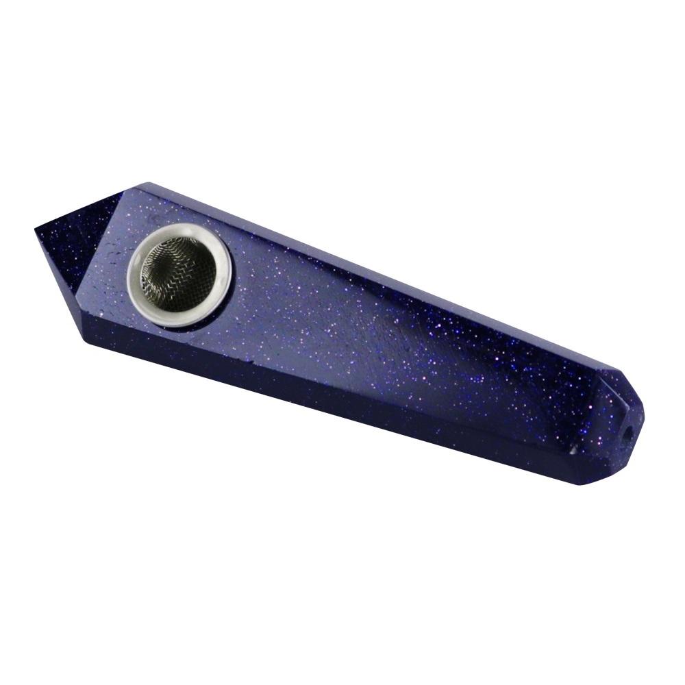 Gemstone Hand Pipe by Smoke Drop - view 4 | Buddy Brandz