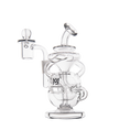 Cargar la imagen en la vista de la galería, MJ Arsenal Infinity Mini Dab Rig by Smoke Drop - view 8 | Buddy Brandz
