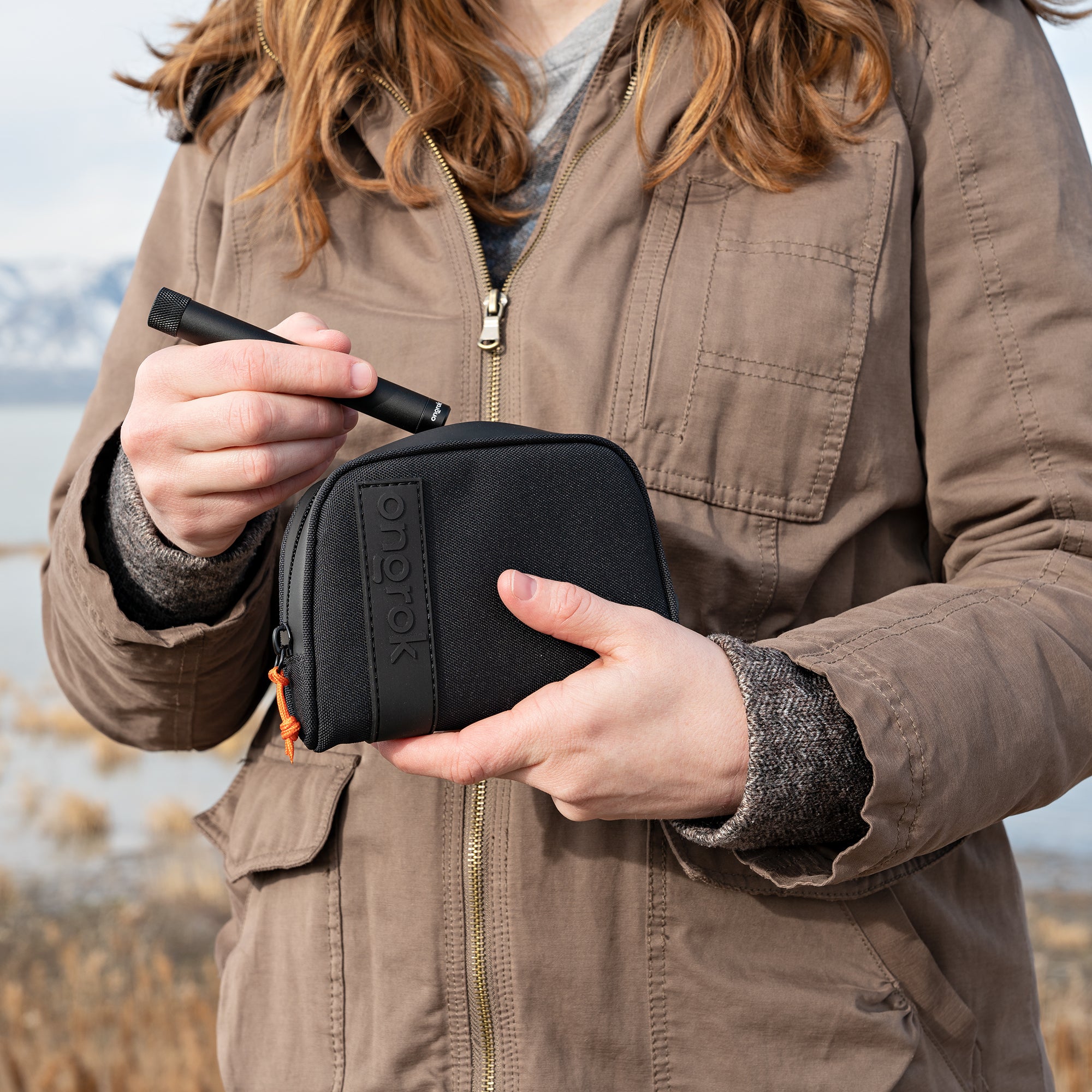 Ongrok Carbon-lined Wallets with Combination Lock V 2.0 | 3" Sizes (Small, Medium, Large) by Smoke Drop - view 2 | Buddy Brandz