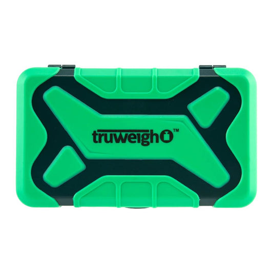 Truweigh Robust Rechargeable Digital Mini Scale | 500g x 0.01g by Smoke Drop - view 2 | Buddy Brandz - alternate view | Buddy Brandz