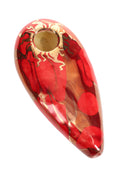 Load image into Gallery viewer, Ancient Creations Ceramics Oval Hand Pipe – Brass Screen – Made in USA by Smoke Drop - view 8 | Buddy Brandz
