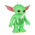 Laad de afbeelding in de Gallery-viewer, Baby Alien Glass & Vinyl Water Pipe - 11.5" / 14mm F
