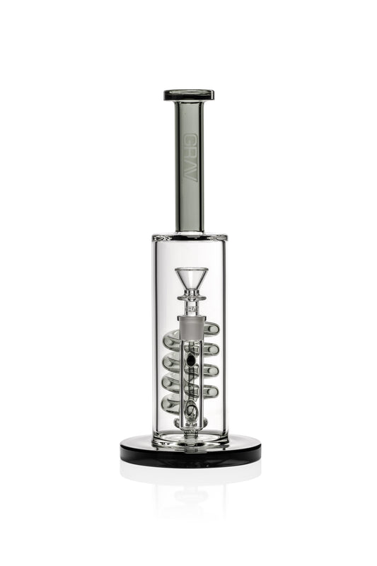 GRAV® Smoke Coil Shower Head Water Pipe by Smoke Drop - view 2 | Buddy Brandz - alternate view | Buddy Brandz