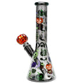 Load image into Gallery viewer, Pulsar Halloween Party Herb Pipe Glow Duo- 10" / 14mm F
