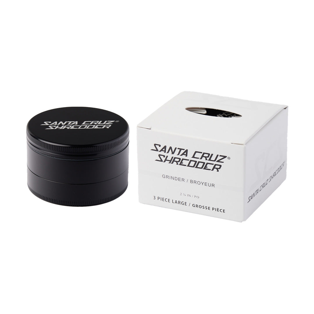 Santa Cruz Shredder Large 3-Piece Grinder by Smoke Drop - view 11 | Buddy Brandz