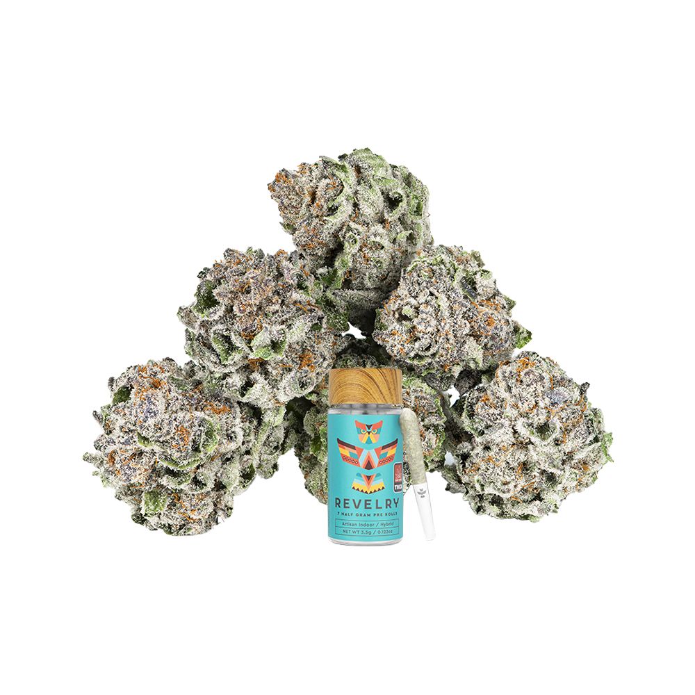 Revelry Premium Indoor THCA Pre-Rolls | 0.5g | 7pc Pack by Smoke Drop - view 17 | Buddy Brandz