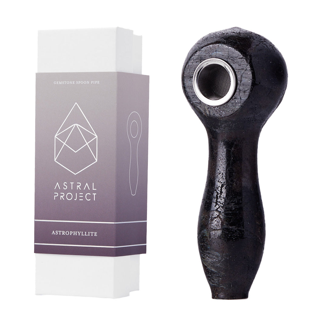 Astral Gemstone Spoon Pipes by Smoke Drop - view 5 | Buddy Brandz