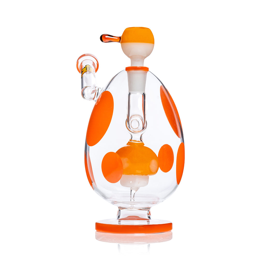 HEMPER - Spotted Egg XL Bong 9" by Smoke Drop - view 15 | Buddy Brandz