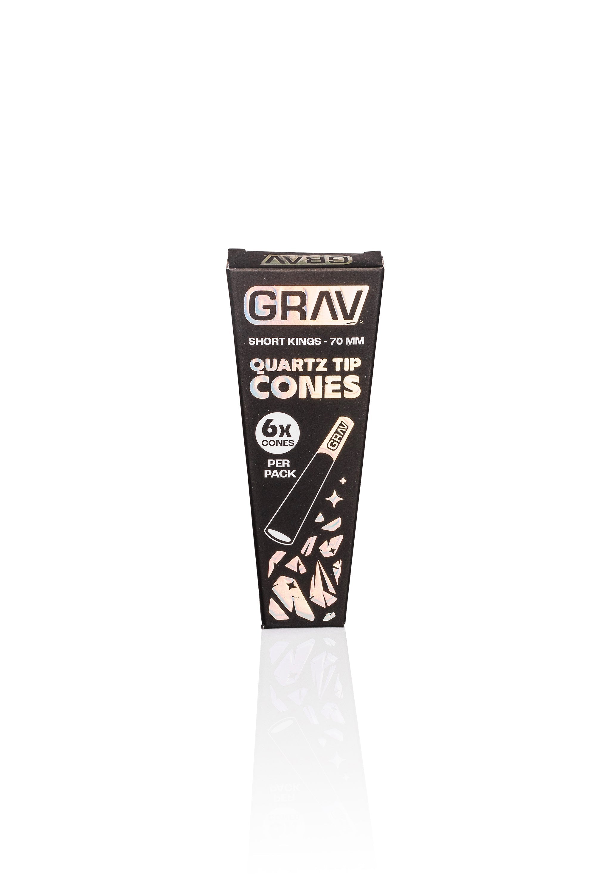 GRAV® Short Kings Quartz Tip Cones by Smoke Drop - view 9 | Buddy Brandz