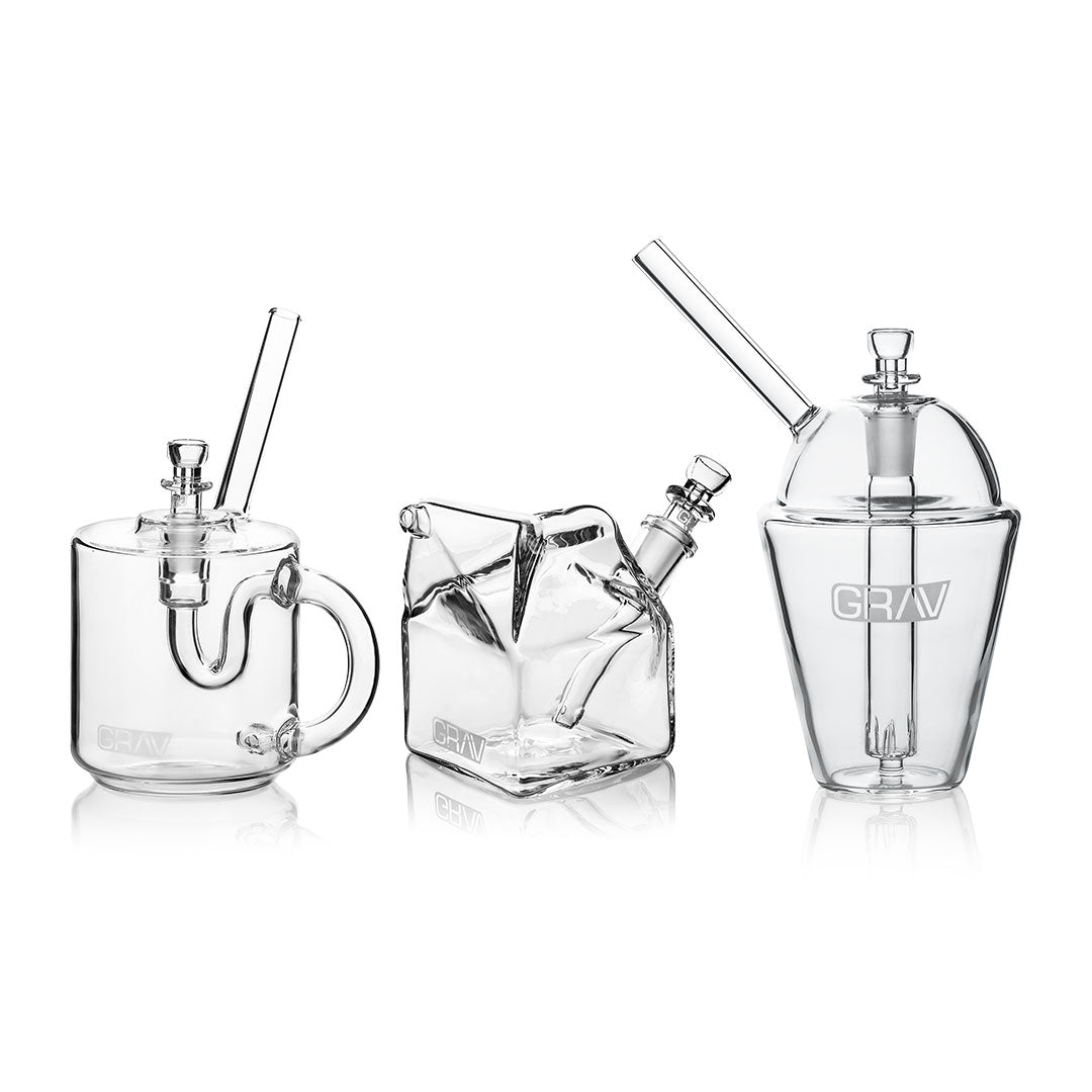 GRAV® Sip Series Bundle - Clear by Smoke Drop | Buddy Brandz