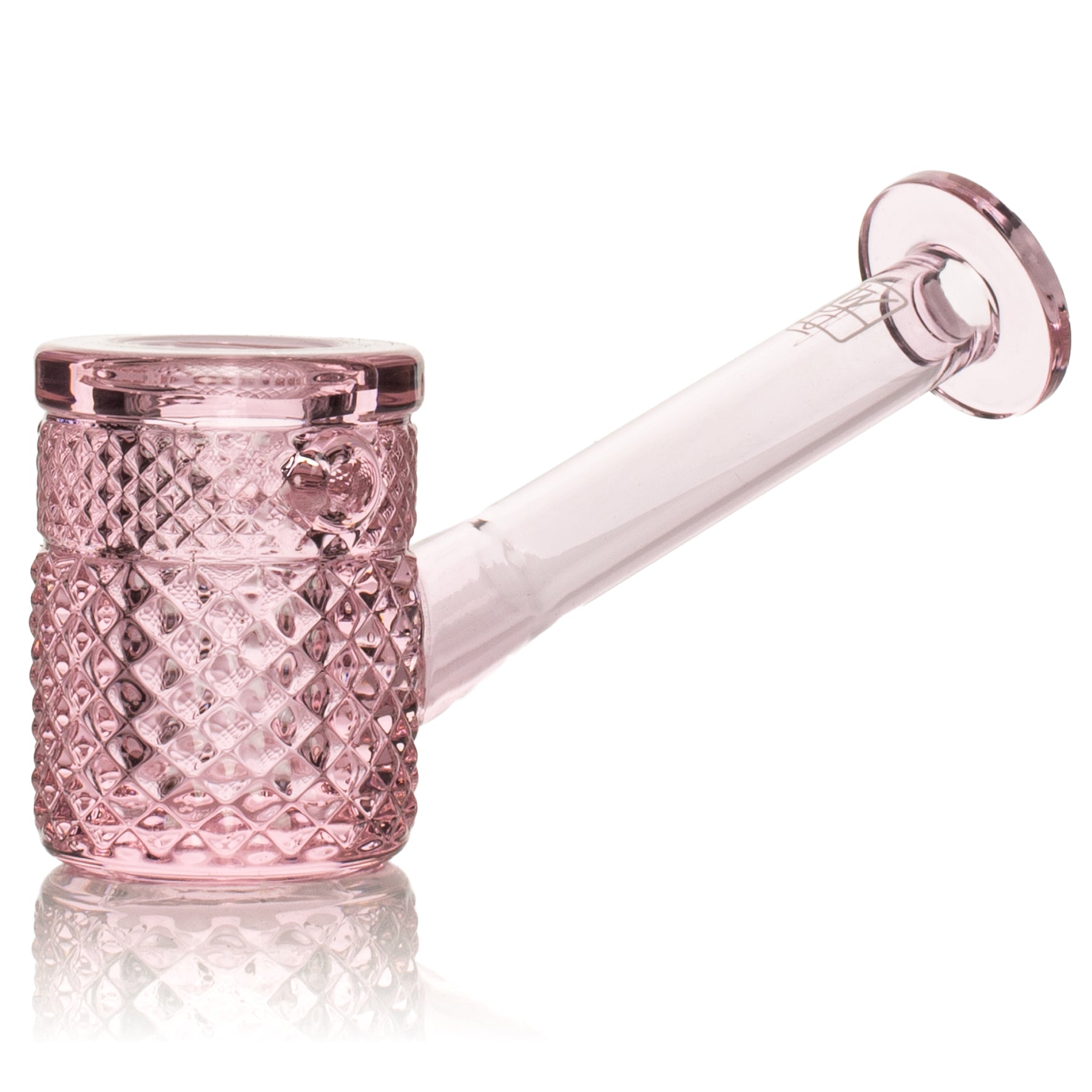 Twenties Collection Hand Pipe | Pink by Smoke Drop | Buddy Brandz