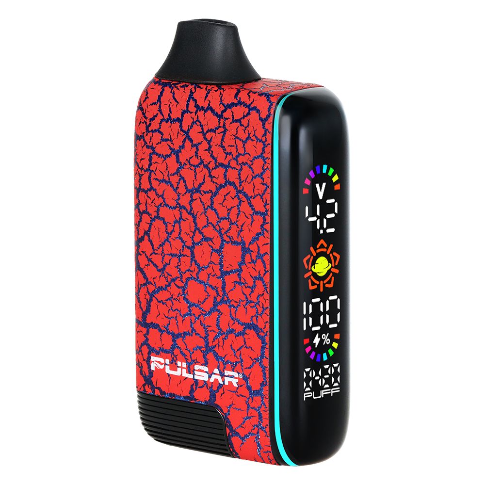 Pulsar 510 DL 5.0 Precision Voltage Control LCD Screen Vape Bar | Crackle Series | 1000mAh by Smoke Drop - view 4 | Buddy Brandz