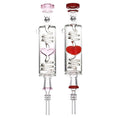 Load image into Gallery viewer, Pulsar Cool Down My Heart Glycerin Glass Dab Straw - 2PC SET by Smoke Drop | Buddy Brandz
