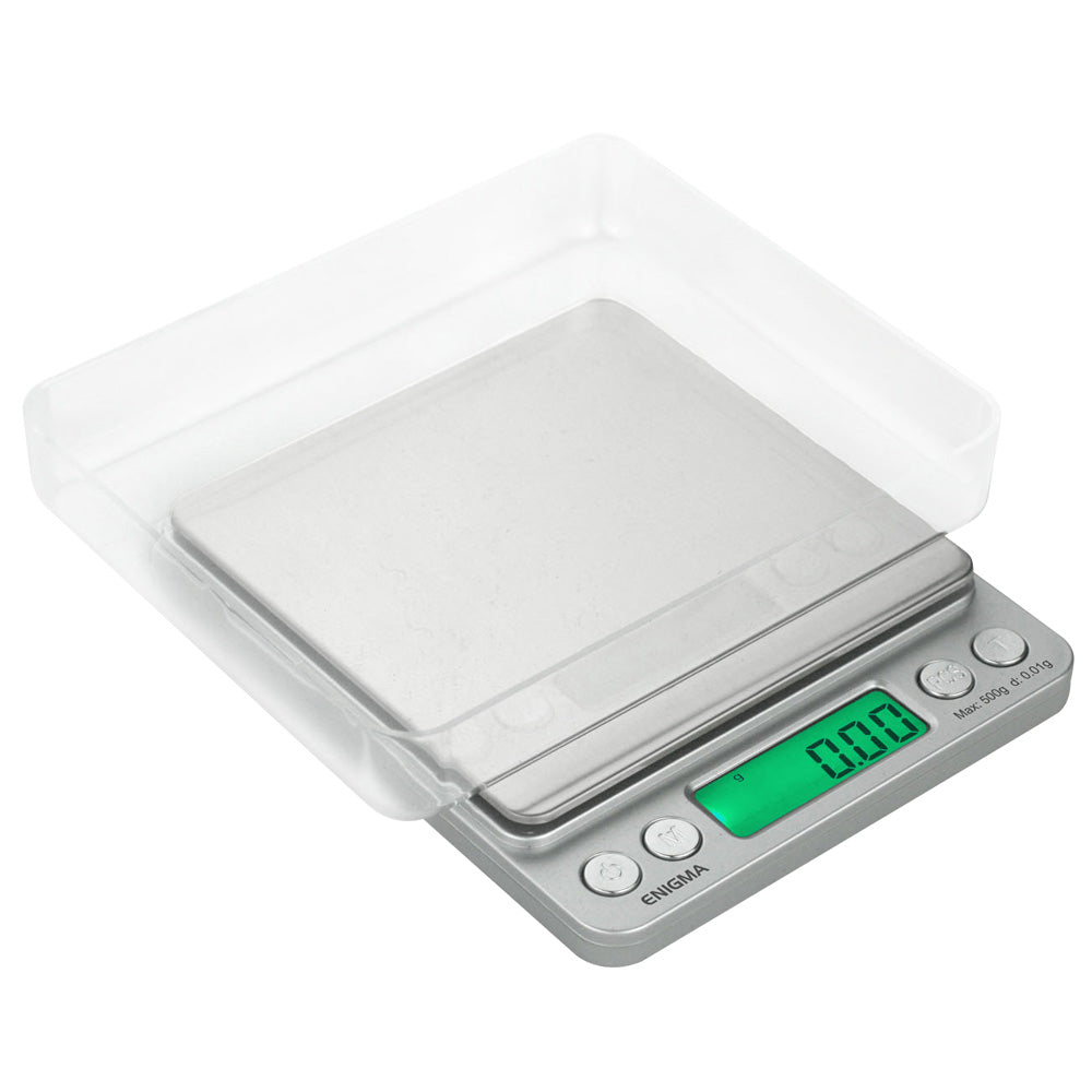 Truweigh Enigma Digital Mini Scale | 500g x 0.01g by Smoke Drop | Buddy Brandz