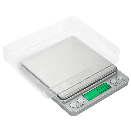 Truweigh Enigma Digital Mini Scale | 500g x 0.01g by Smoke Drop | Buddy Brandz | Buddy Brandz