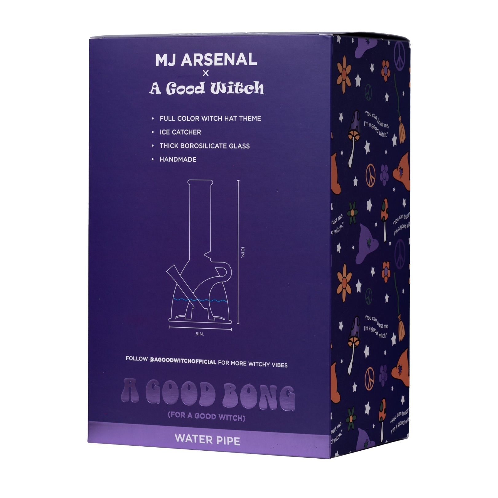 MJ Arsenal x A Good Witch - A Good Bong Halloween Series by Smoke Drop - view 15 | Buddy Brandz