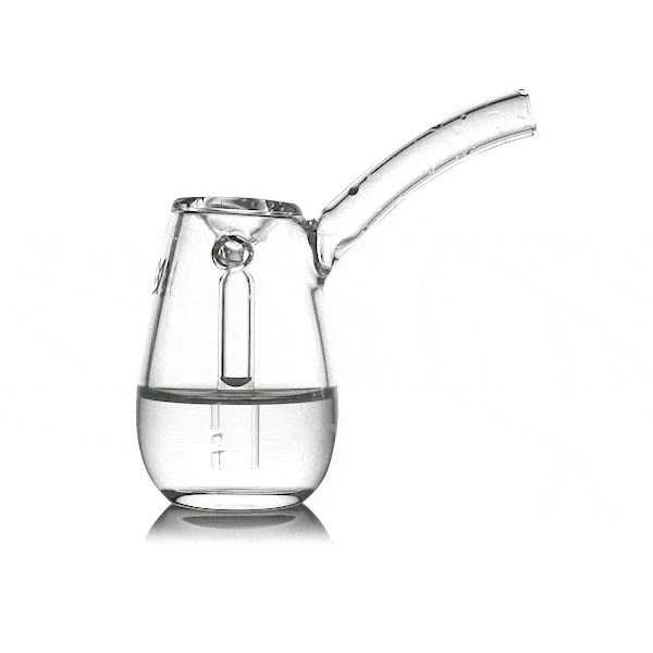 MJ Arsenal Bulb Bubbler by Smoke Drop - view 2 | Buddy Brandz