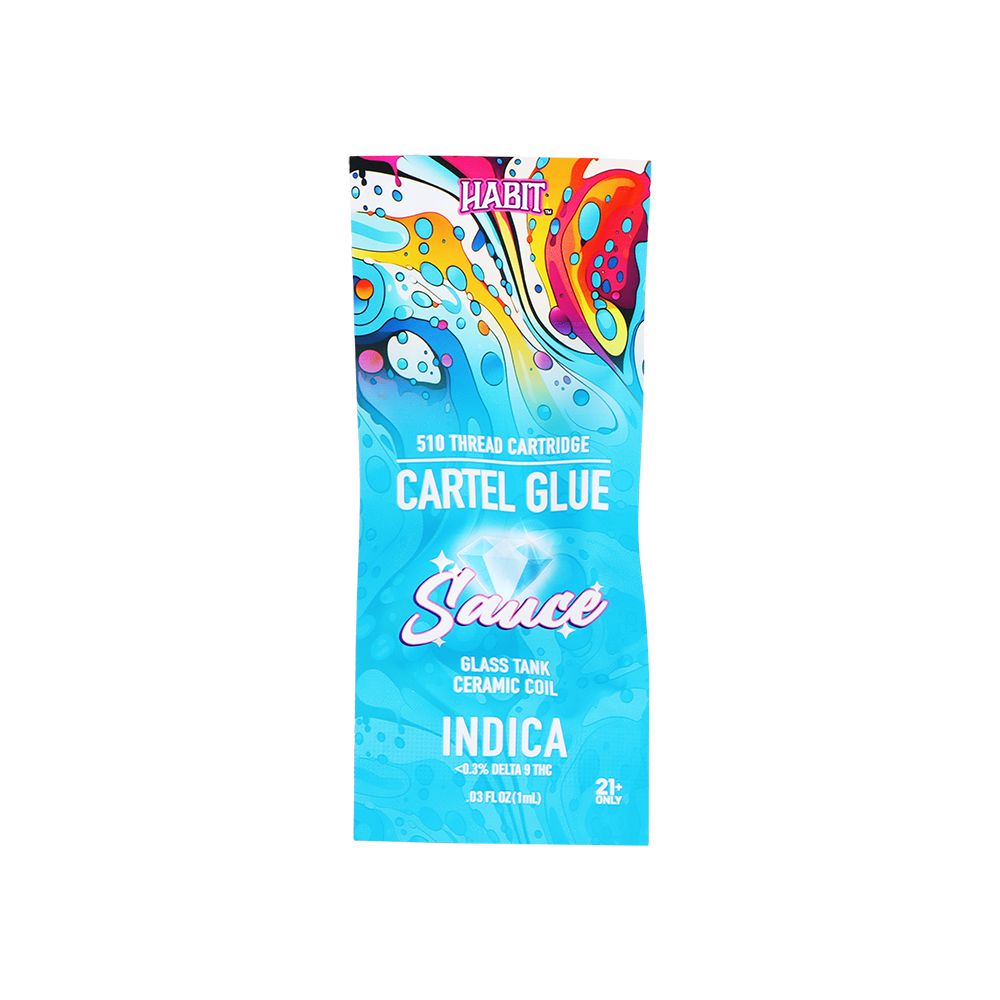 Habit THCA Sauce Ceramic Coil Cartridge | 1g | 10ct by Smoke Drop - view 7 | Buddy Brandz