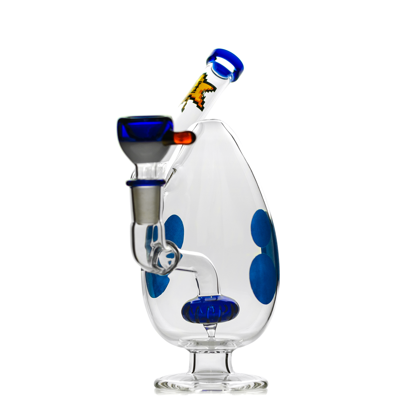 HEMPER - Spotted Egg Bong 7" by Smoke Drop - view 3 | Buddy Brandz