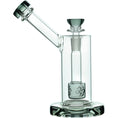 Load image into Gallery viewer, Calibear Seed of Life Percolator Glass Upright Bubbler by Smoke Drop - view 6 | Buddy Brandz
