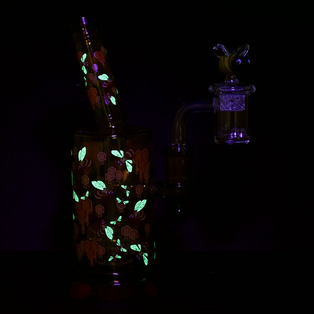 Pulsar Greatest Hits Series Glow Dab Rig Kit / 8" by Smoke Drop - view 8 | Buddy Brandz