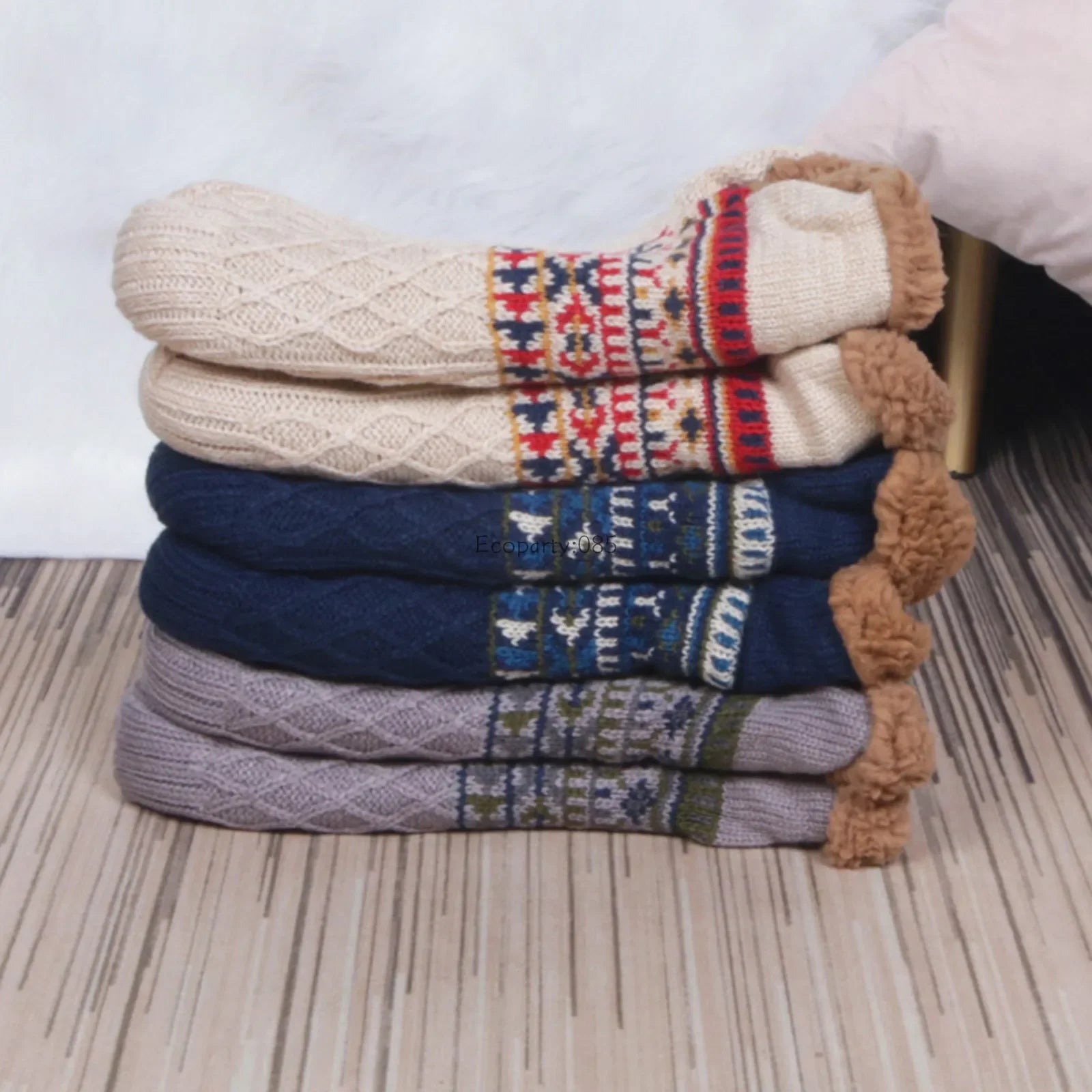 Fall and Winter Floor Socks Home Warm Women Men Socks Snow Socks Sleep Carpet Socks Slippers Socks Men Non-slip Yoga Socks 2024 by Buddy Brandz - view 21 | Buddy Brandz