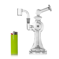 Load image into Gallery viewer, MJ Arsenal Apollo Mini Dab Rig by Smoke Drop - view 3 | Buddy Brandz
